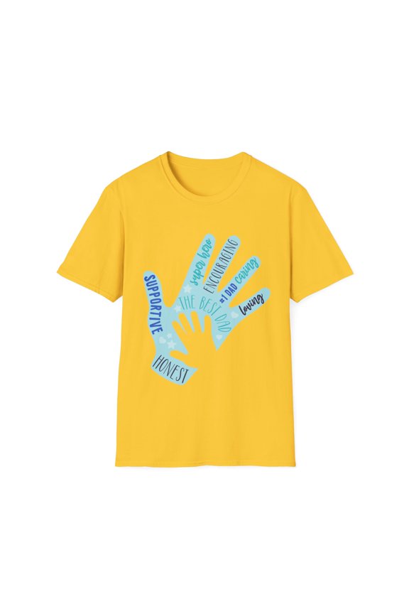 Motivational Father's Day Dad Pop Hand Word Art Novelty