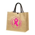 thumbnail image 1 of Motivational Gifts Breast Cancer Tote Bag For Women, Reusable Grocery Shoulder Bag Linen Tote Bags Handbag for Work Beach Travel Gym, Cancer Care Gifts for Women Teacher Friends, 1 of 6