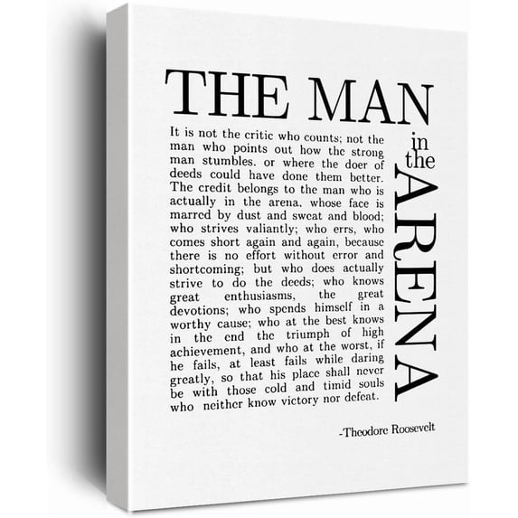 Motivational Leadership Canvas Wall Art Framed Office Decor Paintings Canvas Prints Leadership Gifts Boss Gifts Poster for Home Office Living Room Bedroom Kitchen Wall Decor Artwork Decorative