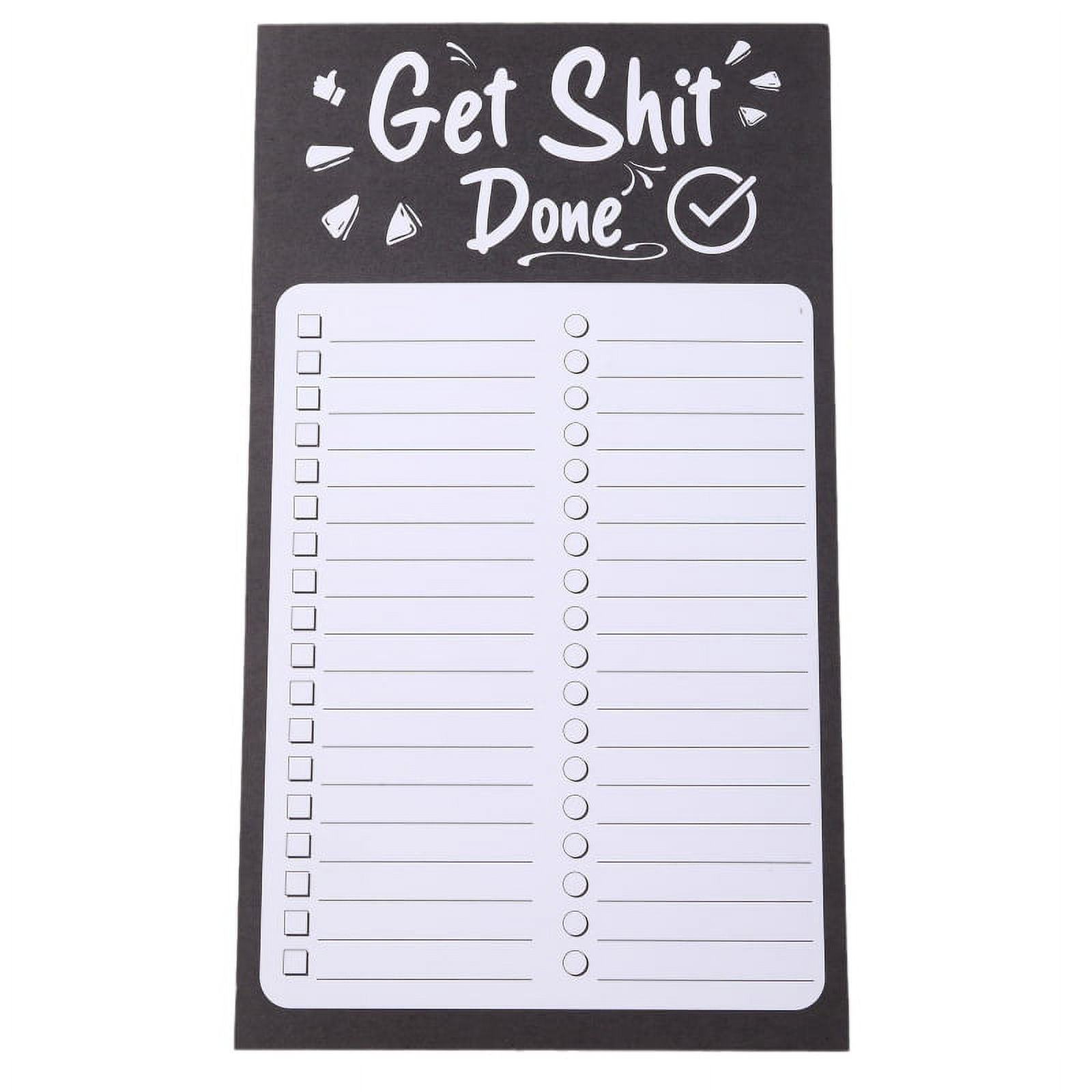 Knock Knock Shit List Pad (Pastel Version)