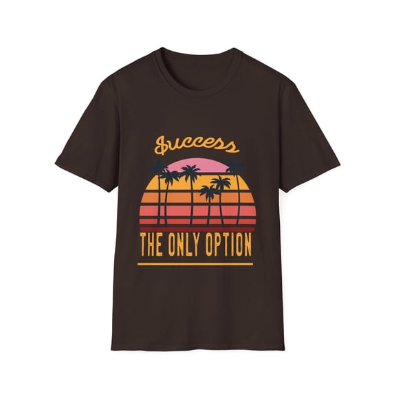 Motivational Men Women Palm Trees Beach Success Apparel
