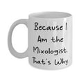 thumbnail image 1 of Motivational Mixologist 15oz Mug, Because I Am the, Epic Gifts for Colleagues from Colleagues, Birthday Unique Gifts, 1 of 6