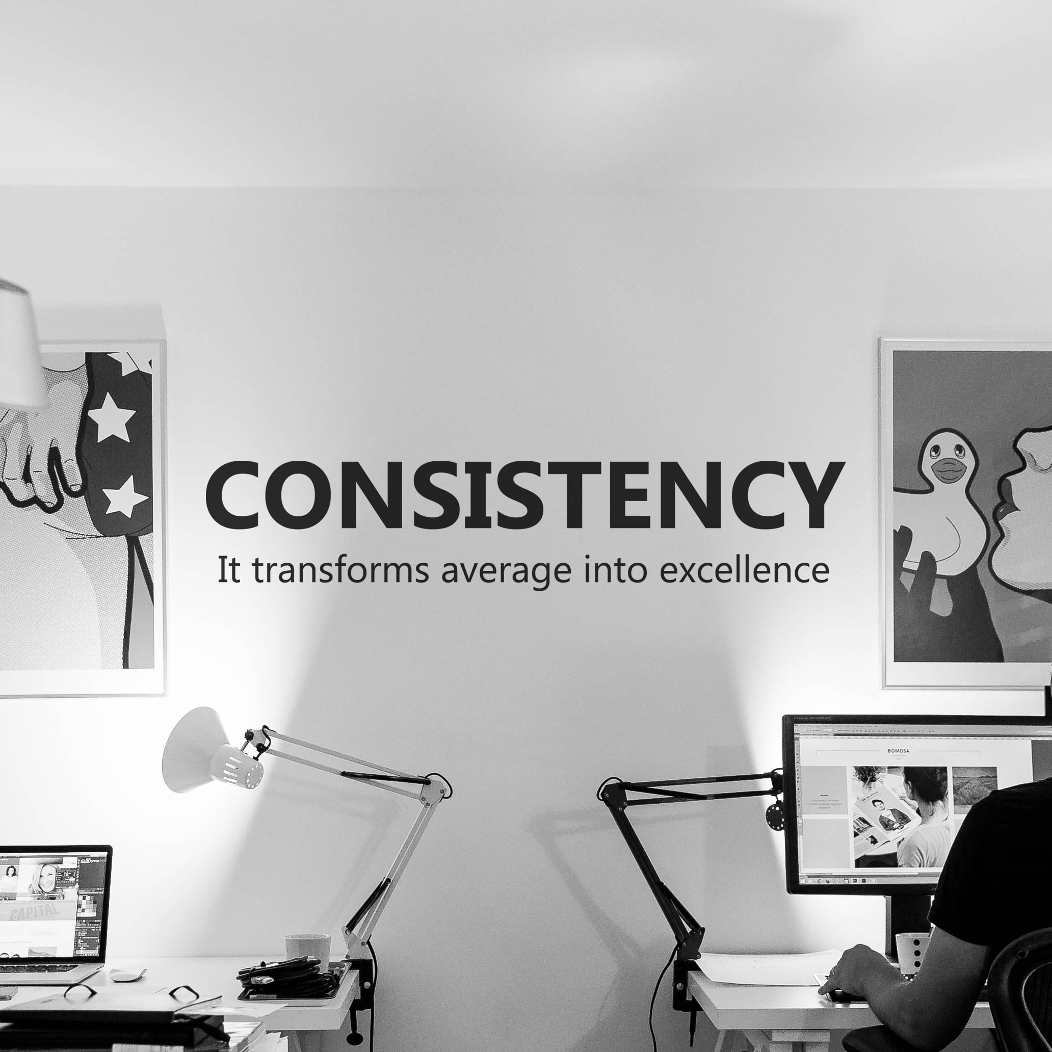 Motivational Office Wall Decal Sticker Quote Vinyl Wall Art Decor ...