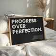 Perfection Commercial Motivational Progress Over Perfection Office Or Gym Poster - Walmart.com