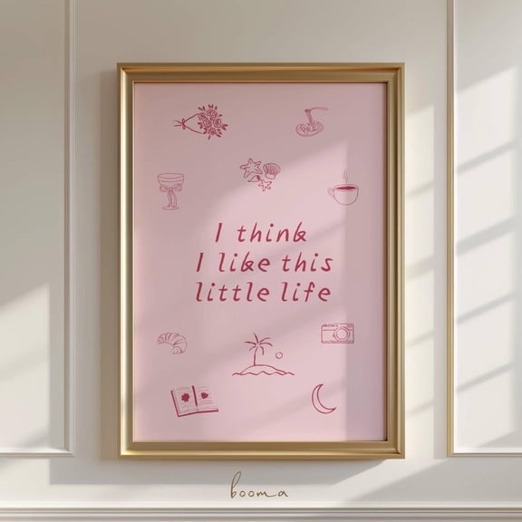 Motivational Quote Art Trendy Home Office Typography Decor, Unframed Canvas 16x20in