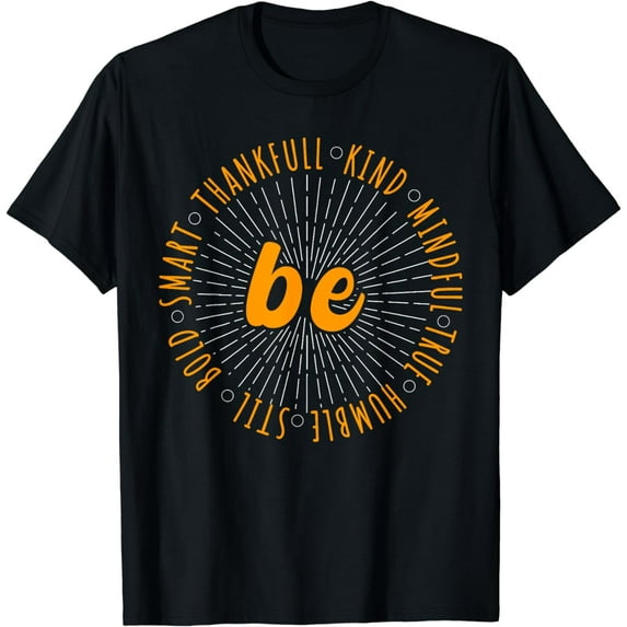 Motivational Quote Positive Saying Life Slogan Orange T-Shirt