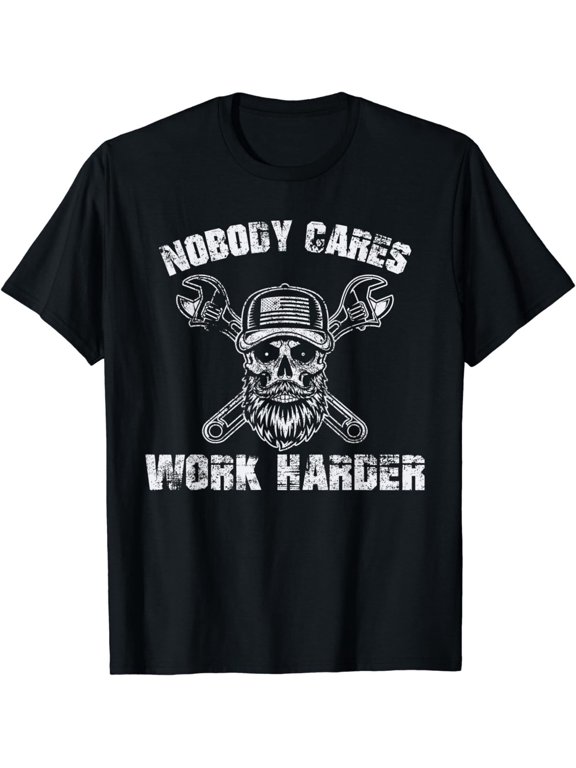 Motivational Quote Shirt with Gritty Workout Graphic Style, S-3XL