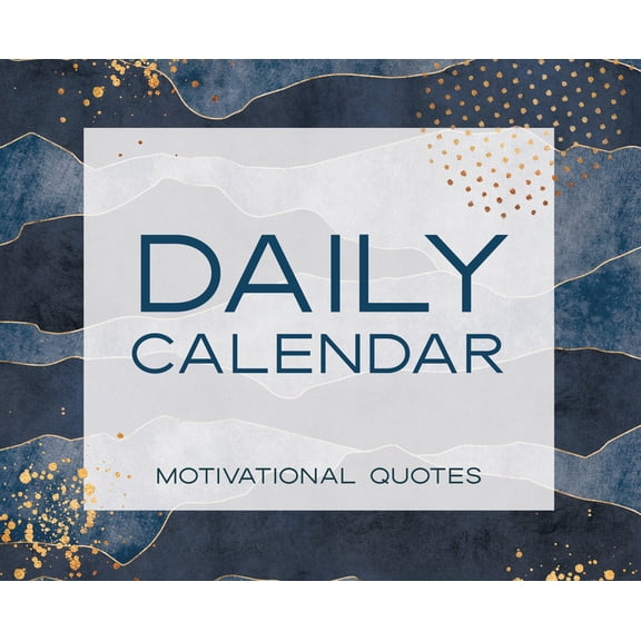 Motivational Quotes Perpetual Box Calendar, (Paperback)