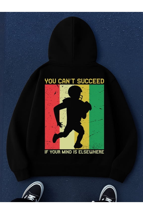 Motivational Runner hoodies & sweatshirt Exercise men hoodies black Winter wear, vintage style, comfortable fit, patterned sweatshirt, streetwear lovers basketball Running Fashion Unisex hoodie