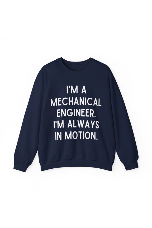 Motivational Saying Mechanical Engineer Learning Sc Gildan 18000 Sweatshirt
