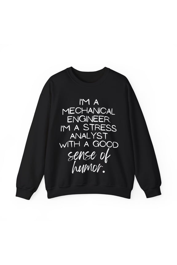 Motivational Saying Mechanical Engineer Learning Sc Gildan 18000 Sweatshirt