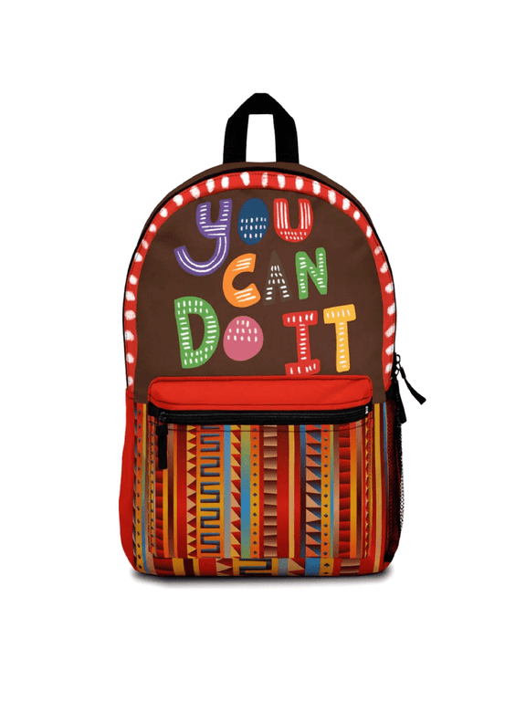 Motivational School Backpack