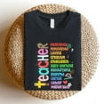thumbnail image 1 of Motivational Teacher Shirt, Kind Caring Teacher Shirt, Back To School Shirt, Teacher Gift, Teacher Appreciation, Inspirational Teacher Shirt Unisex S-5XL Hot Trending Shirt, Vintage Birthday Gift, 1 of 2