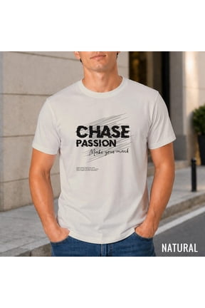Motivational Typography T-Shirt for Men, Minimalist Streetwear Graphic Tee, Aesthetic Quote Shirt