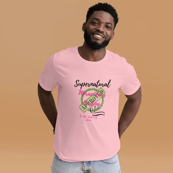 Motivational Unisex t-shirt (Pink, 2XL)