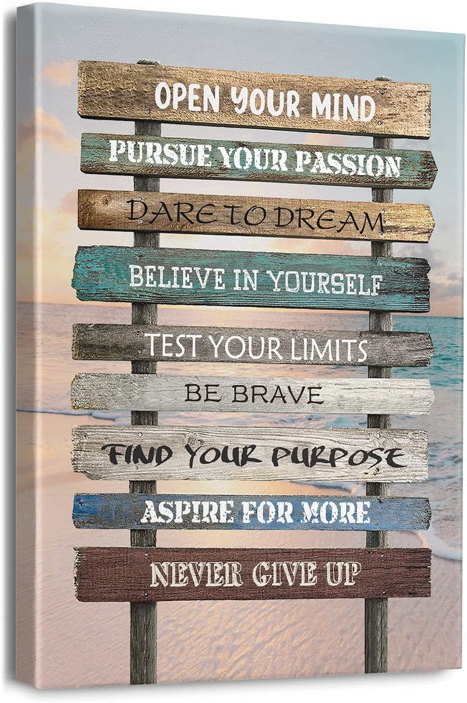 Motivational Wall Art for Office - Inspirational Quotes Canvas Prints ...