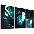 thumbnail image 1 of Motivational Wall Art For Office Inspirational Wall Art For Living Room Wall Decor Entrepreneur Quote Posters Modern Paintings Hang Pictures Artwork Moon Canvas Art Prints Home Decorations 3 Pieces, 1 of 6