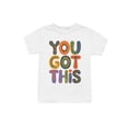 thumbnail image 1 of Motivational Wall Art Print Youth's T-shirt, 1 of 3
