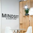thumbnail image 1 of Motivational Wall Decal Sticker Quote Vinyl Wall Art Decor - Mindset is Everything, 1 of 7