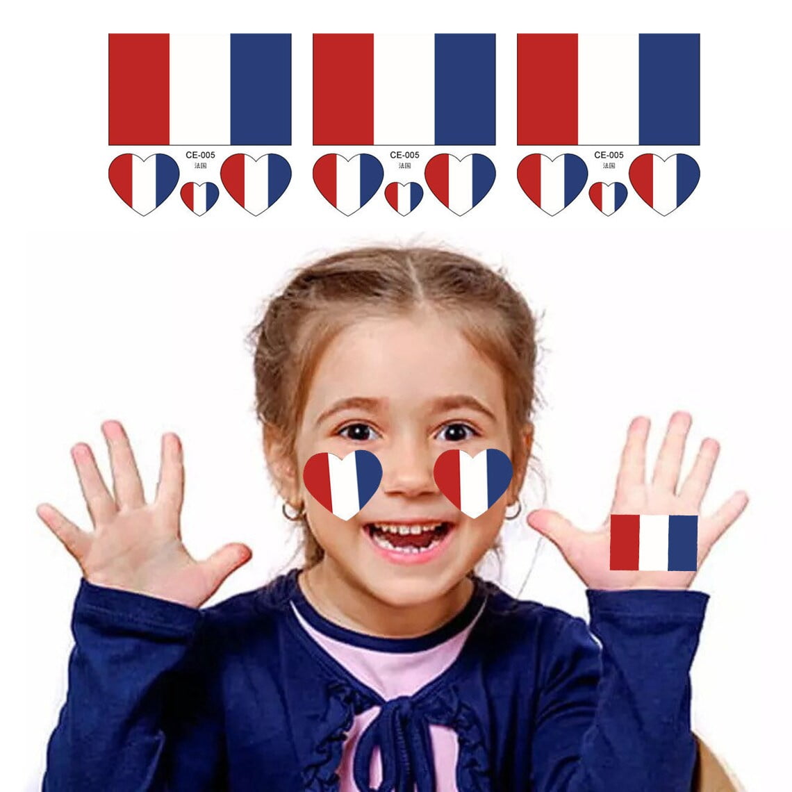 Motivational Wall Decals Temporary Facial Stickers For The 2024