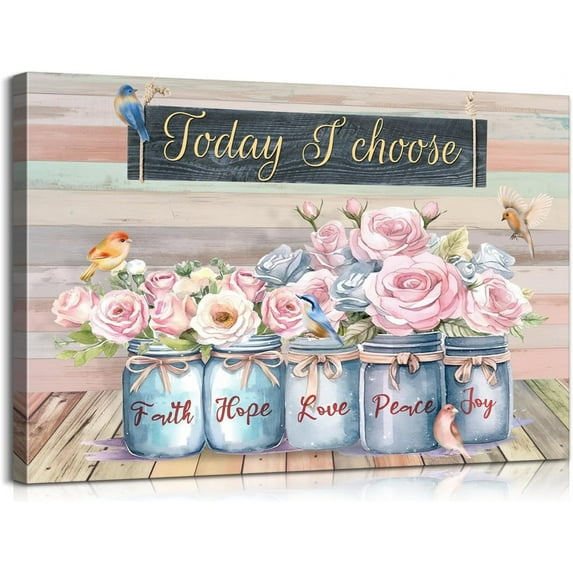 Motivational Wall Decor Inspirational Wall Decor Positive Affirmations Wall Decor Positive Quotes Wall Decor Inspirational Canvas Wall Art Motivational Canvas Wall Art for Office Decor (12'Hx18W)