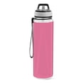 thumbnail image 1 of Motivational Water Bottle 32 oz with Straw, BPA Free Reusable Fitness Sport Bottle Perfect for Travel, School, Outdoors, and Gym Pink Pattern, 1 of 6