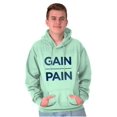 thumbnail image 1 of Motivational Workout Grind Quote Hoodie Sweatshirt Women Men Brisco Brands S, 1 of 6