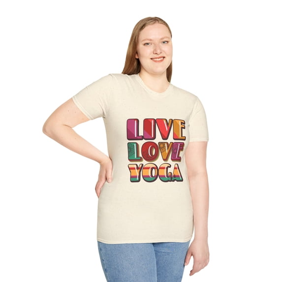 Motivational Yoga Inspirational Love Men Women Tees and More