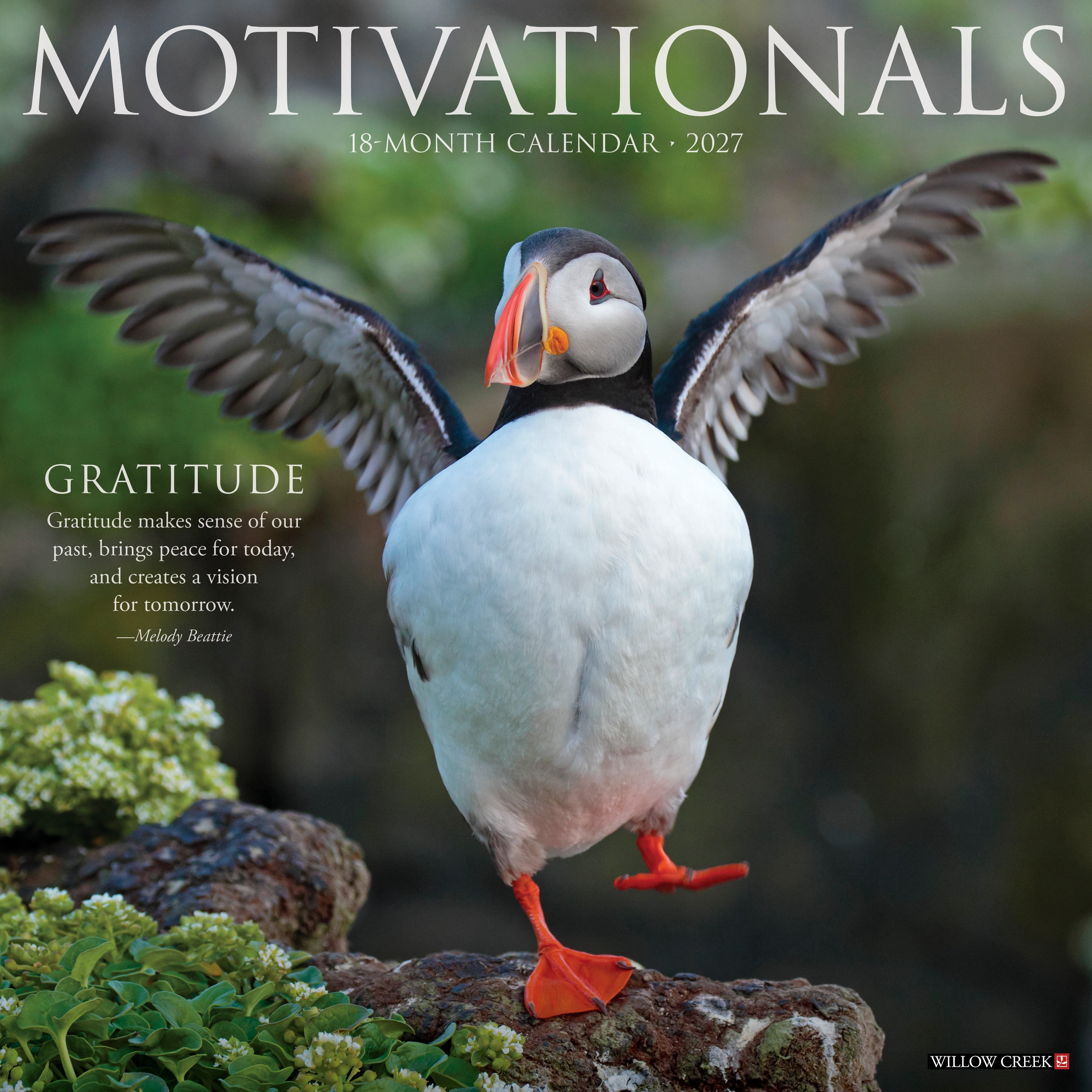 Willow Creek Press, Motivationals 2027 Wall Calendar