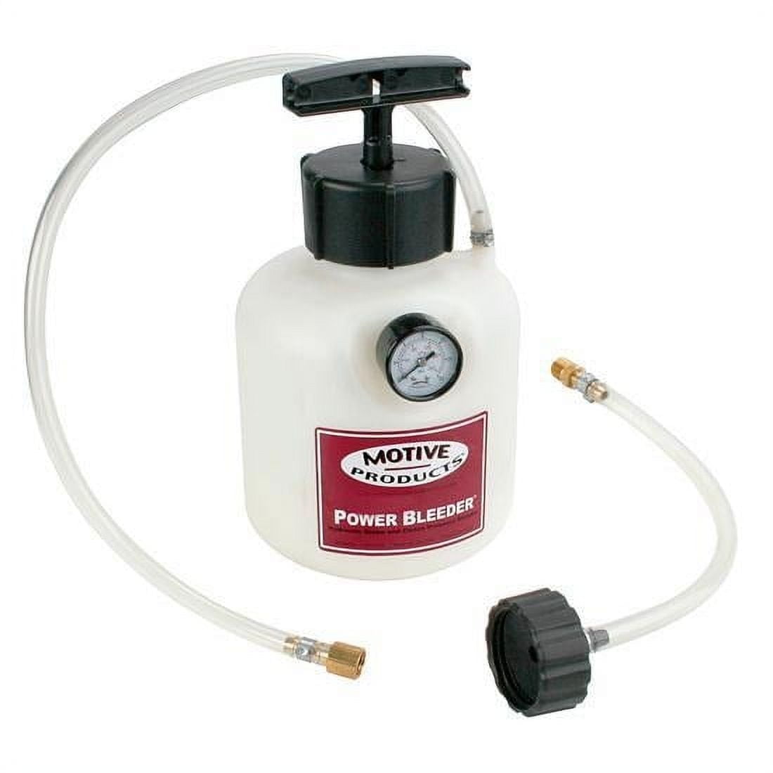Motive Products 0100 ヨーロピアンパワーブリーダー2クォート 0100 European Power Bleeder – 2 qt Brake Bleeder | Motive