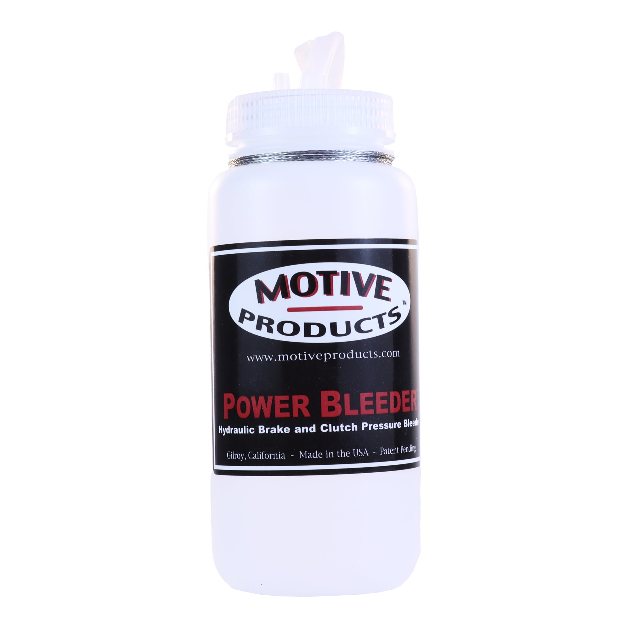 Motive Products 1810 Brake Fluid Catch Bottle for Bleeding Brakes 500 mL
