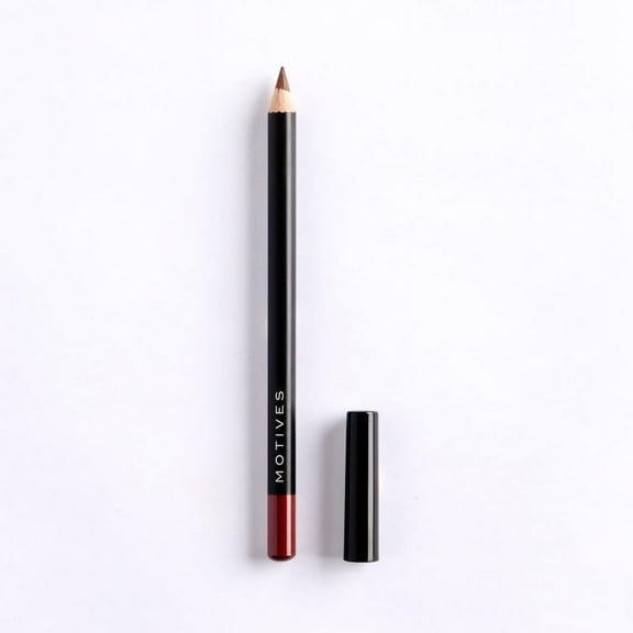 Motives Lip Liner- Lip Liner Pencil for Defining, Contouring, and Long-Lasting Bold Color, Smooth and Comfortable Wear - Motives (Latte, Full size)