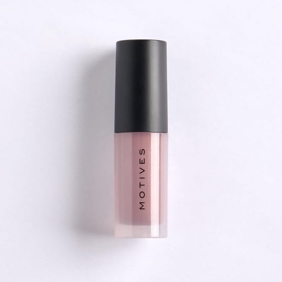 Motives Plush Liquid Blush- Liquid Blush for Cheeks and Lips, Weightless Formula, Buildable for Natural Glow or Contour, 4 Shades - Motives (Fig, Mini)