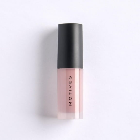 Motives Plush Liquid Blush- Liquid Blush for Cheeks and Lips, Weightless Formula, Buildable for Natural Glow or Contour - Motives (Papaya, Mini)