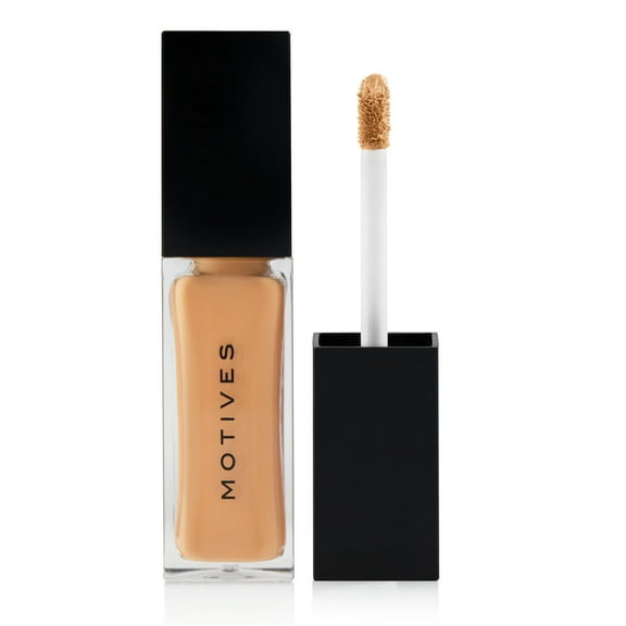 Motives Sculpting Concealer - Full Coverage Lightweight Concealer, Under Eye Brightener & Dark Spot Corrector - Brioche