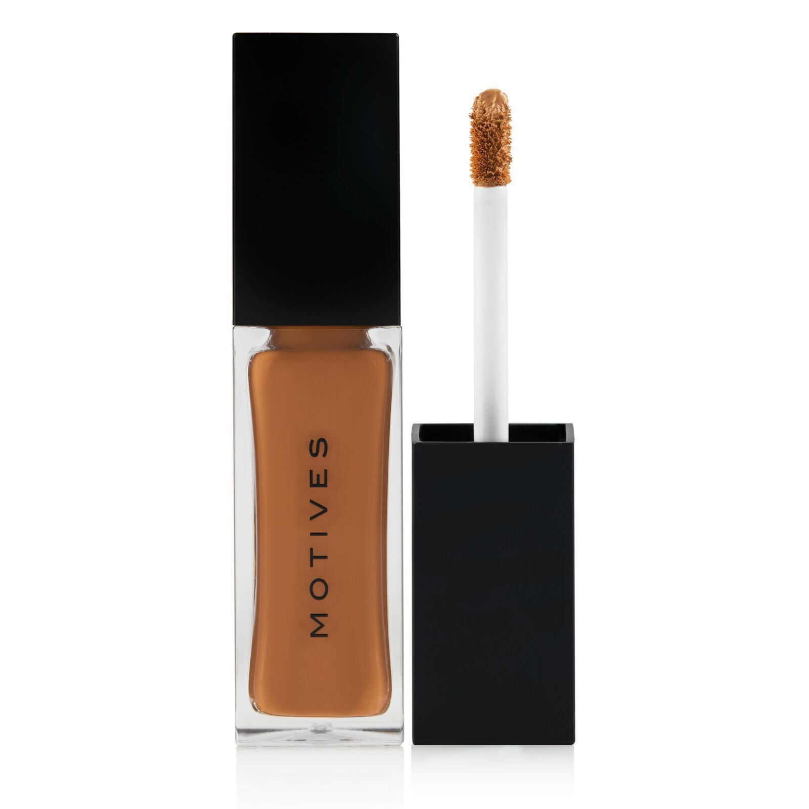Motives® Sculpting Concealer - Full Coverage Lightweight Concealer, Under Eye Brightener & Dark Spot Corrector - Walnut