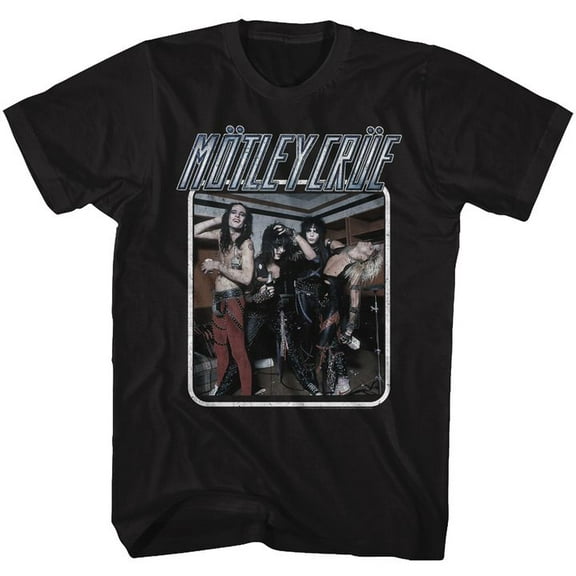 Motley Crue Uncrued Black Adult T-Shirt Lt