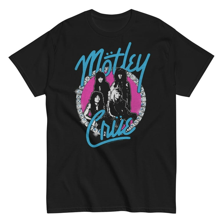 Motley Crue - 80s Hair Unisex T-Shirt - Black - Large - Walmart.com