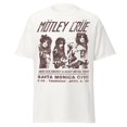 thumbnail image 1 of Motley Crue '82 Santa Monica Unisex T-Shirt - White - Small, 1 of 6