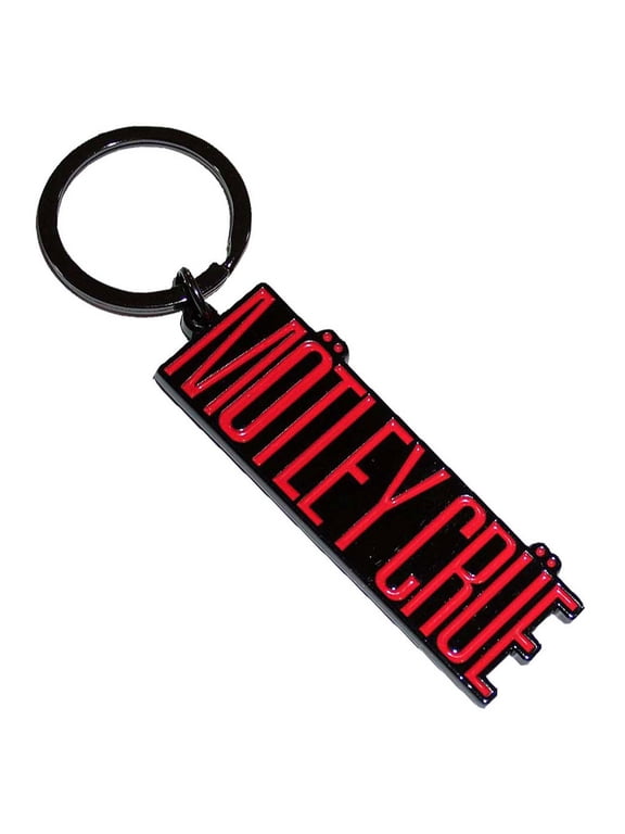 Motley Crue Band Logo Keyring Keychain