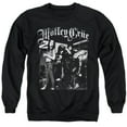 thumbnail image 1 of Motley Crue Band Photo Adult Crewneck Sweatshirt Black, 1 of 1