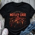 thumbnail image 1 of Motley Crue Carnival Of Sins 2026 T-Shirt, Rock Modern Band Tee,Charcoal Color,Size M, 1 of 5