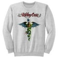 thumbnail image 1 of Motley Crue Drfeelgood Gray Heather Adult Sweatshirt, 1 of 2