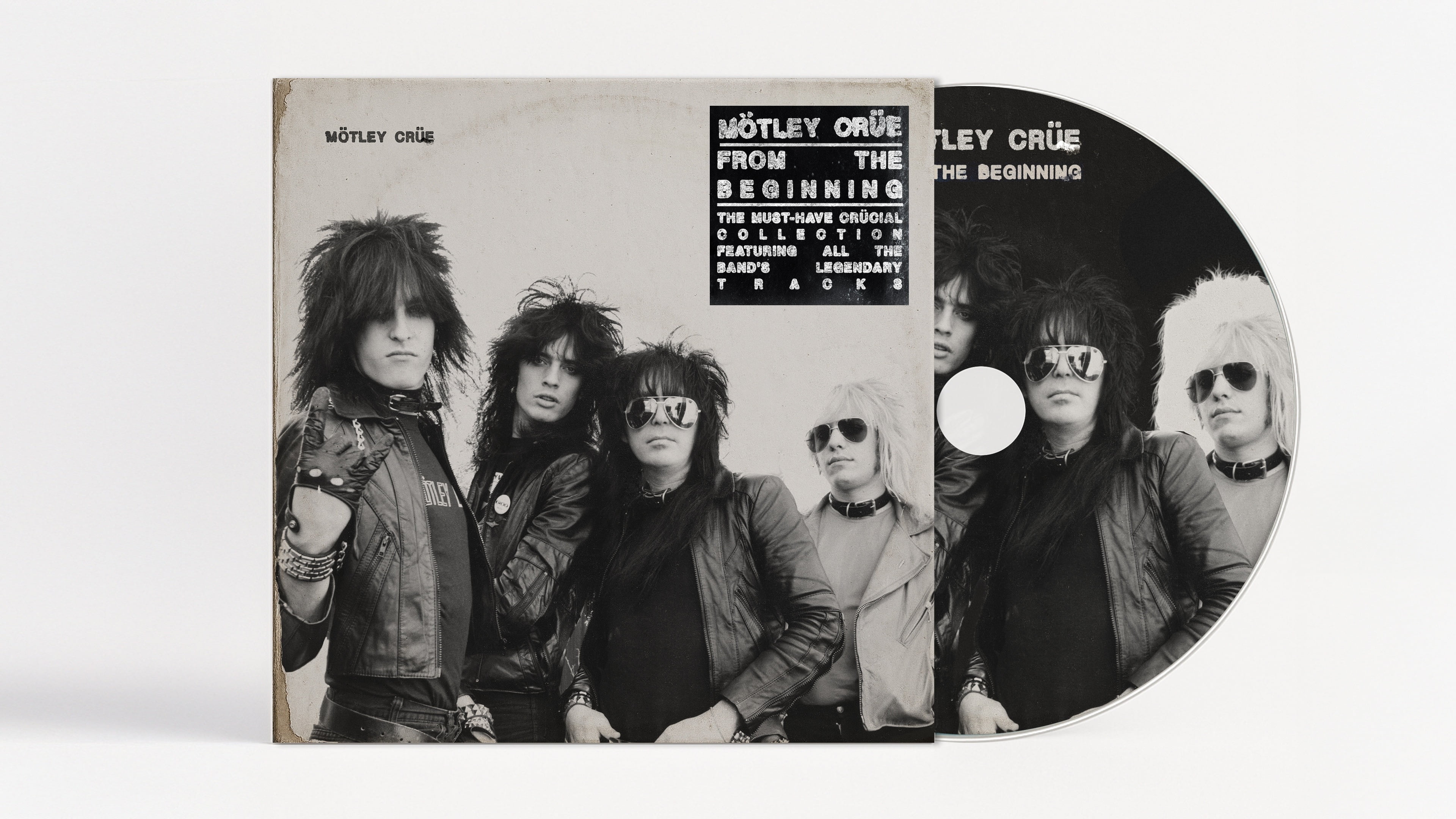 レアMötley Crüe サインCD モトリー クルー　motley crue Mötley Crüe – Motley Crue – CD (Yellow/SRC, Album), 1994