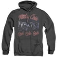 thumbnail image 1 of Motley Crue Girls Adult Heather Hoodie Sweatshirt Black, 1 of 1