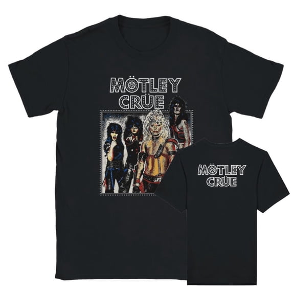 Motley Crue Glam Metal Band Vintage Design Unisex T-Shirt
