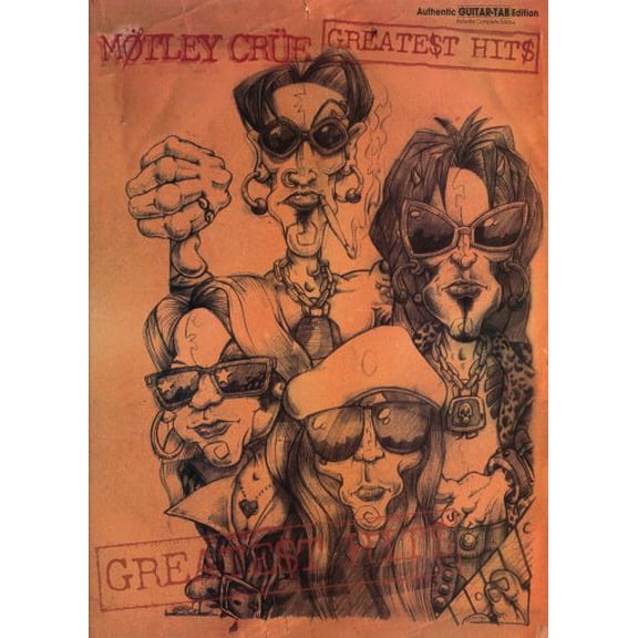 Pre-Owned Mtley Cre -- Greatest Hits: Authentic Guitar Tab (Paperback) 0757914225 9780757914225