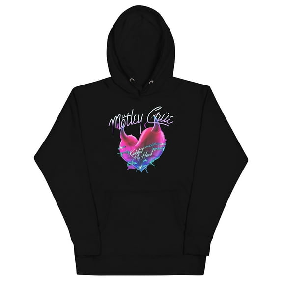 Motley Crue Kickstart Classic Unisex Hoodie - Black - Extra Large