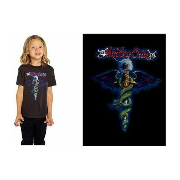 Motley Crue Kids T-Shirt: Blue Dragon (11-12 Years)