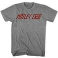 thumbnail image 1 of Motley Crue Logo Graphite Heather Adult T-Shirt, 1 of 2